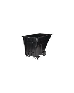 Rubbermaid 1025-42 Forkliftable Tilt Truck, Standard Duty (Rotational Molded) - 80.5" L x 43" W x 49.5" H - 1 1/2 cu yd - 1200 lb. capacity