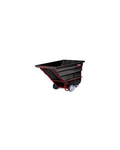 Rubbermaid 1026 Tilt Truck, Heavy Duty (Rotational Molded) - 80.5" L x 43" W x 49.5" H - 1 1/2 cu yd - 2100 lb. capacity