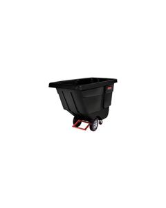 Rubbermaid 1304 Tilt Truck, Utility Duty (Rotational Molded) - 56.75" L x 28" W x 38.63" H - 1/2 cu yd - 450 lb. capacity