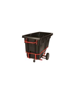 Rubbermaid 1305-42 Forkliftable Tilt Truck, Standard Duty (Rotational Molded) - 60.5" L x 28" W x 38.63" H - 1/2 cu yd - 850 lb. capacity