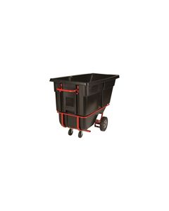 Rubbermaid 1315-42 Forkliftable Tilt Truck, Standard Duty (Rotational Molded) - 72.25" L x 33.5" W x 43.75" H - 1 cu yd - 1250 lb. capacity