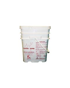 Fresh Products 17.5-SS Super Sorb Liquid Spill Absorbent Powder - 17 1/2 lb Pail - Lemon Fragrance