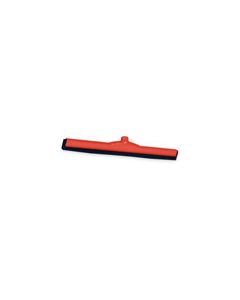 Janisan 24RD-P12 Color-Coded Moss Rubber Floor Squeegee - 24" wide - Red in Color