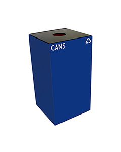 Witt 28GC Geocube Recycling Container - 28 U.S Gallon - 15" Sq x 28" H