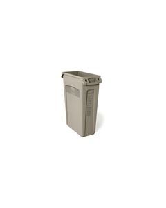 Rubbermaid 3540-60 Slim Jim with Venting Channels - 23 Gallon Capacity