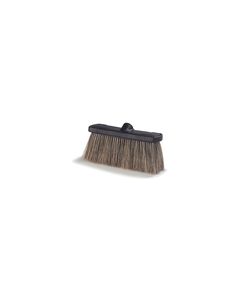 Flow-Through Brush With Super Soft, Long, Fine Boar Bristles 10"