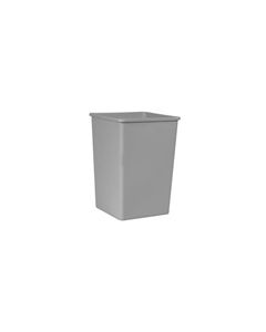 Rubbermaid 3958 Untouchable Square Container - 35 U.S. Gallon Capacity - 19.5" Sq. x 27.63" H