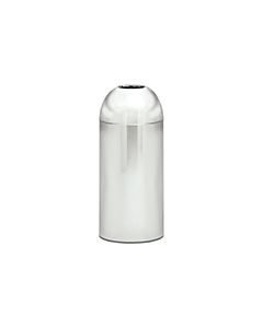 Witt Industries 415DT-PM Monarch Series Open Top Waste Receptacle - 15 Gallon Capacity - 15" Dia. x 35" H - Chrome