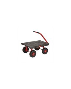 Rubbermaid 4475 5th Wheel Wagon Truck - 24” x 36” - 1200 lb capacity - 12" Pneumatic Wheels