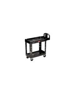 Rubbermaid 4500-88 2 Shelf Utility Cart - 39" L x 17.88" W x 33.25" H - 500 lb capacity