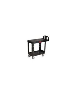 Rubbermaid 4505 Flat Shelf Utility Cart - 37.88" L x 19.19" W x 33.31" H - 500 lb capacity