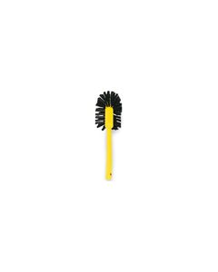 Rubbermaid 6320 Toilet Bowl Brush, Plastic Handle, Polypropylene Fill - 17" in Length - 1 1/2" Trim Length