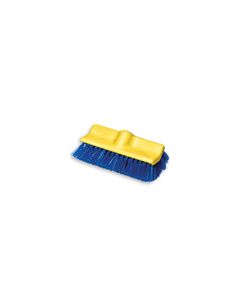 Rubbermaid 6337 Floor Scrub, Plastic Block, Bi-level, Polypropylene Fill - 10" in Length - 2" Trim Length