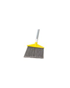 Rubbermaid 6385 Broom, 1" dia Aluminum Handle, Flagged Polypropylene Fill