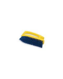 Rubbermaid 6482 Iron Handle Scrub Brush, Polypropylene Fill - 6" in Length - 1" Trim Length