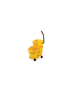 Rubbermaid 7480-18 WaveBrake Mop Bucket & Side Press Wringer Combo