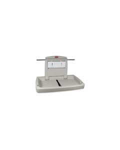 Rubbermaid 7818-88 Baby Changing Station Horizontal - 33.25" L x 21.5" H x 4" D (Closed)