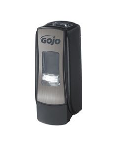 GOJO 8788-06 ADX Foam Soap Dispenser for use with 700 ml ADX refills - Brushed Chrome/Black in Color