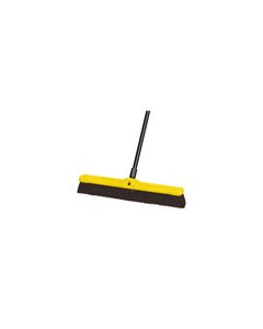 Rubbermaid 9B17 Plastic Foam Block, Heavy-Duty Floor Sweep, Coarse Polypropylene and Polystyrene Fill - 24" in Length - 2 7/8" Trim