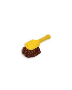 Rubbermaid 9B28 Short Plastic Handle Utility Brush, Palmyra Fill - 8" in Length - 2" Trim