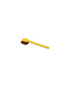 Rubbermaid 9B31 Long Plastic Handle Utility Brush, Palmyra Fill - 20" in Length - 2" Trim