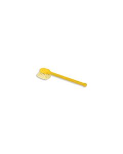 Rubbermaid 9B33 Long Plastic Handle Utility Brush, Tampico Fill - 20" in Length - 2" Trim