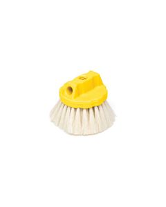 Rubbermaid 9B39 Wash Brush, Round Block, Tampico Fill - 5" in Length - 3 1/4" Trim Length