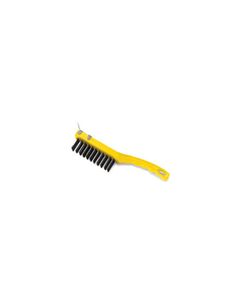 Rubbermaid 9B46 Wire Brush, Broad Plastic Handle - 11.5" in Length - 4" x 11" Bristle Pattern