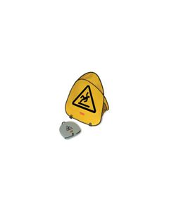 Rubbermaid 9S07-25 Folding Safety Cone with International Wet Floor Symbol