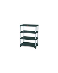 Rubbermaid 9T36 Shelving, 4-Shelf Unit - 35.13" L x 20" W x 45.88" H - 800 lb capacity