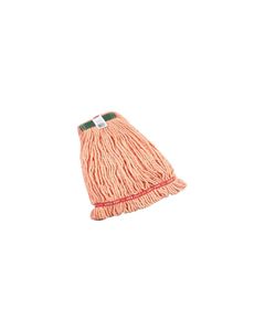 Rubbermaid A212-06 Web Foot Shrinkless Wet Mop - Medium - 1" Green Headband