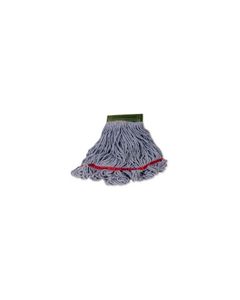 Rubbermaid C112-06 Swinger Loop Wet Mop - Medium - 1" Green Headband