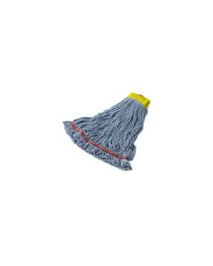 Rubbermaid C251-06 Swinger Loop Shrinkless Wet Mop - Small - 5" Yellow Headband