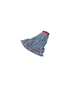 Rubbermaid C253-06 Swinger Loop Shrinkless Wet Mop - Large - 5" Red Headband