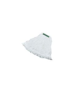 Rubbermaid D412-06 Super Stitch Rayon Mop - Medium - 1" Green Headband