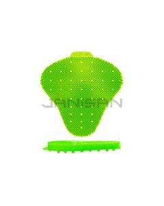 Ekcos Innovations EkcoScreen Anti-Splashback Urinal Screen - Spiced Apple Fragrance - 1 case of 12 urinal screens - Green in Color