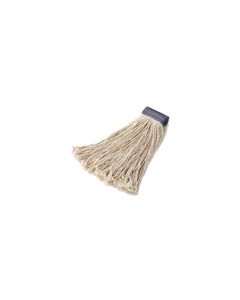 Rubbermaid F156 Premium Cut-End Cotton Mop - 16 oz. Size - 5" Blue Headband