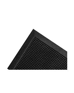 Crown Mats Finger Tip Indoor/Outdoor Scraper Mat With Molded Rubber Edging