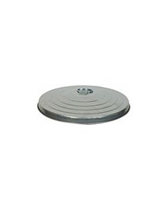 Witt Industries 10GPL Light Duty Galvanized Steel Lid for 10 Gallon Galvanized Trash Can 10GPC - LID ONLY - 16" Dia. x 3" H