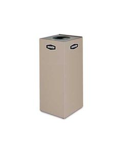 Rubbermaid / United Receptacle NC36 Collect-A-Cube Recycling Open Top Receptacle - 34.5 Gallon Capacity - 15.75" Sq. x 36" H