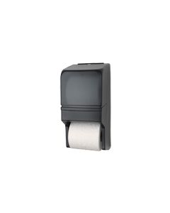 Palmer Fixture RD0025-01 Two Roll Standard Tissue Dispenser  2lbs- Dark Translucent in Color