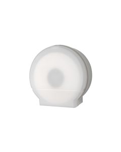 Palmer Fixture RD0026-03 9" Jumbo Tissue Dispenser with 3 3/8" Core Only, 2lbs- White Translucent in Color