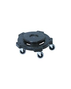 Continental 3255 Round Dolly for Huskee Trash Cans - Fits 20, 32, 44 and 55 Gallon Huskees