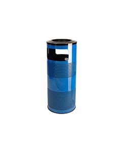 Witt Industries SCAT-01 Stadium Series Ash-N-Trash Receptacle - 20 Gallon Capacity - 15.5" Dia. x 39.5" H