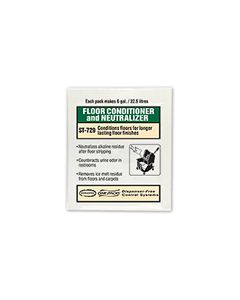 Stearns 729 Powdered Floor Conditioner and Neutralizer One Packs 1 Case of (72) 1 wt. oz. Packets - 1 Pack Makes 6 Gallons of Product