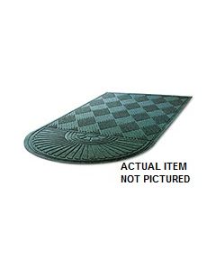 Crown Mats Super-Soaker Double Fan End Indoor Wiper/Scraper Mats With Fabric Edging - Premium Colors