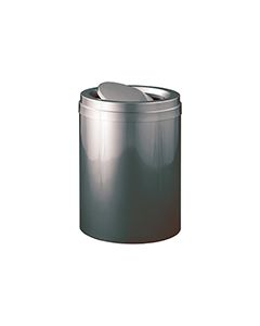 Glaro TA2037GC Value Tip Action Top Receptacle - 41 Gallon Capacity - 20" Dia. x 31" H - Gloss Chrome