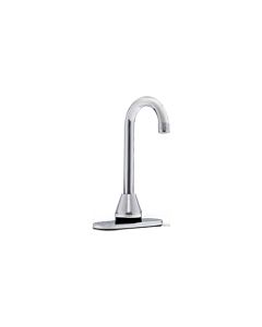 Technical Concepts TC AutoFaucet SST - 3.5 inch Venetian Gooseneck in Polished Chrome - Deck Mount (no cover plate) - Kit 2