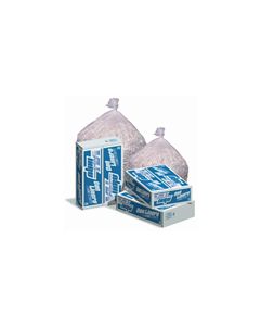 Pitt Plastics P3730C Vu-Thru Clear Garbage Bags - 30 x 36 - 20-30 Gallon Capacity - Extra Heavy Duty - 1 Mil - 100 per case - Flat Pack