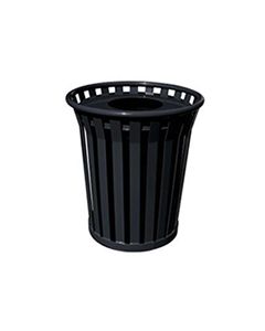 Witt Industries WC3600 Wydman Collection Outdoor Trash Can 36 Gallon Capacity - 28.5" Dia x 31.5" H